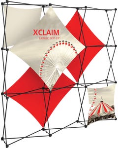 Xclaim 8ft Fabric Popup Display Kit 02